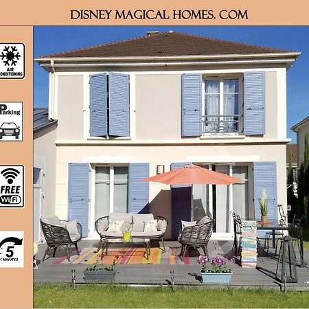 Air-Conditionned Villa, 5 Min To The Park - Disney Magical Homes, Paris Magny-le-Hongre Bagian luar foto